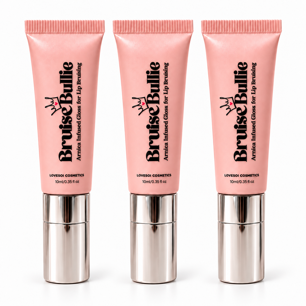 3 Pack Of Bruise Bullie- Arnica infused lip gloss