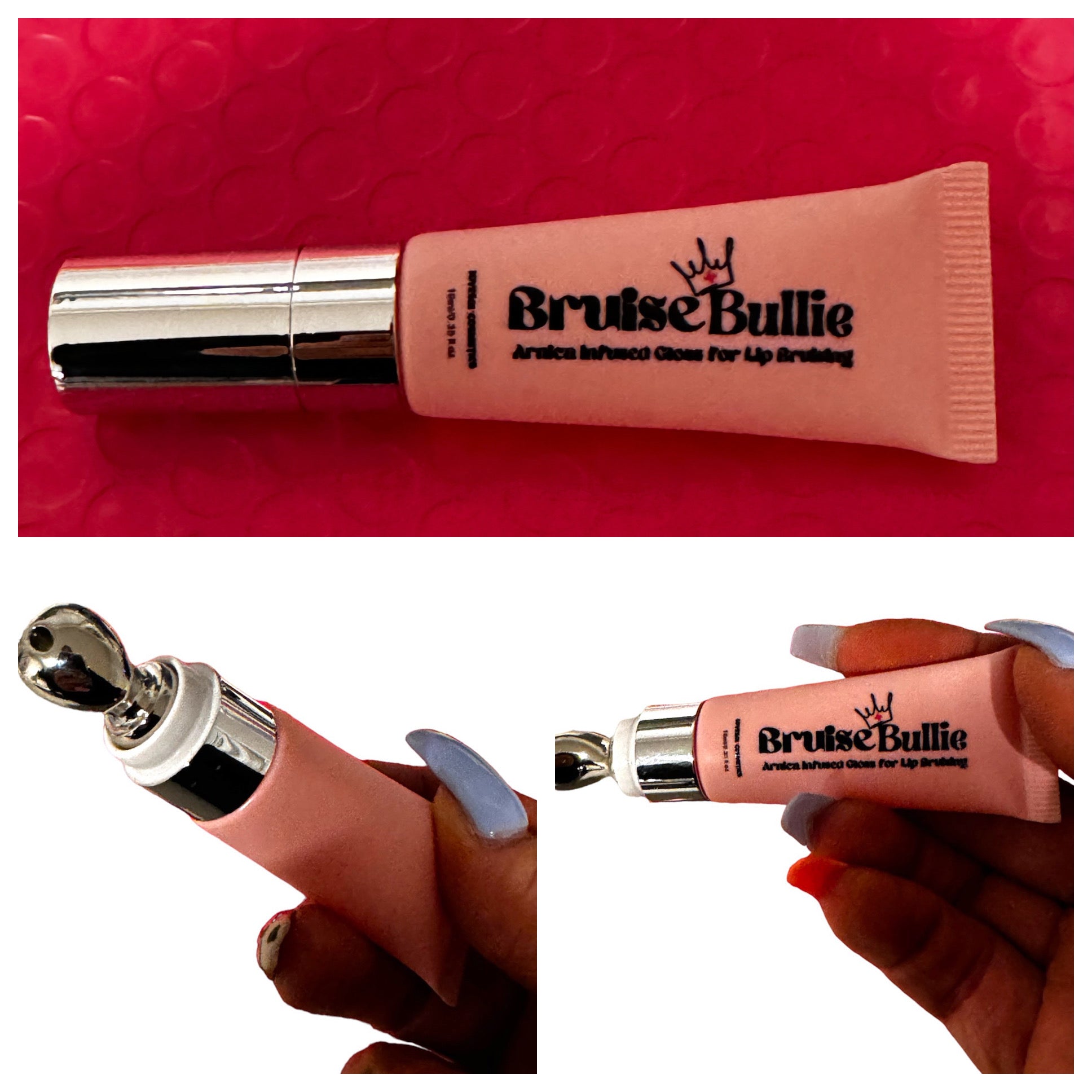 bruise bullie arnica infused lip gloss