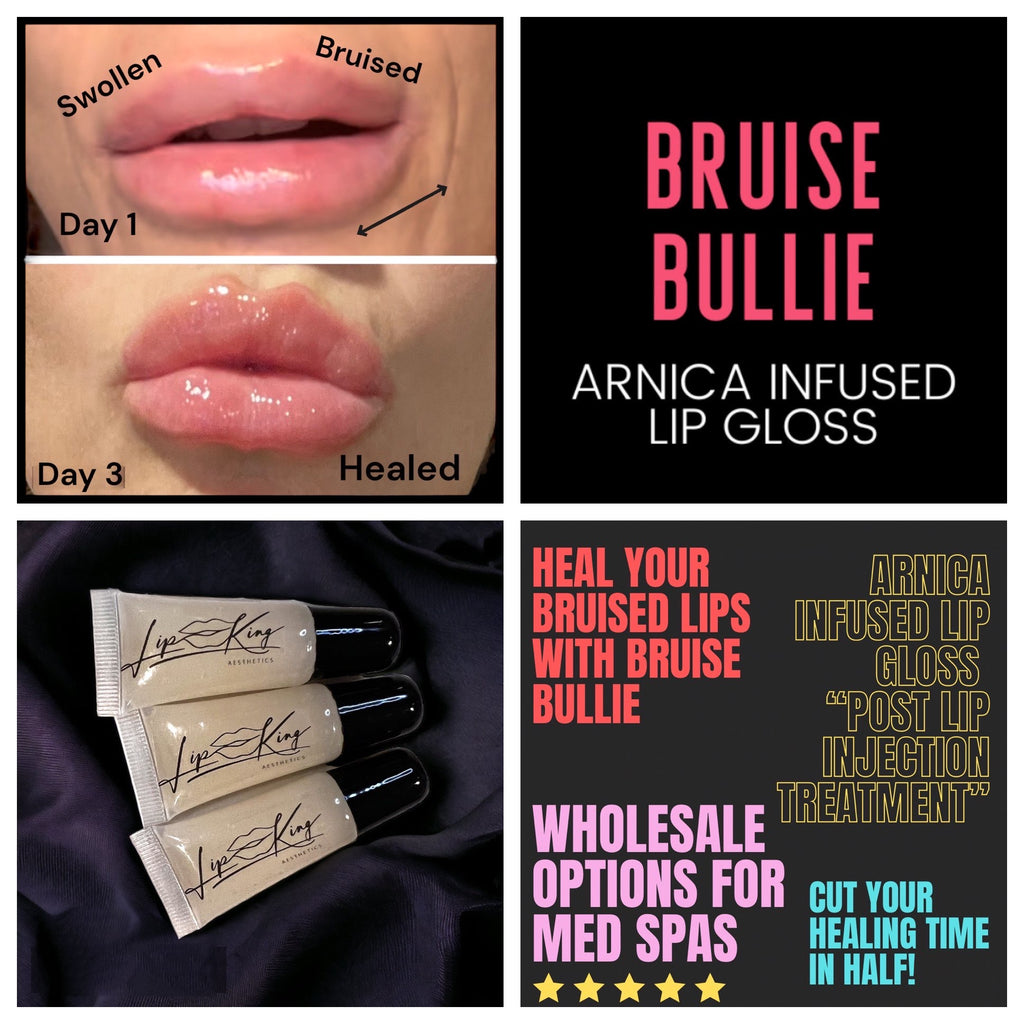 mini arnica infused lip gloss