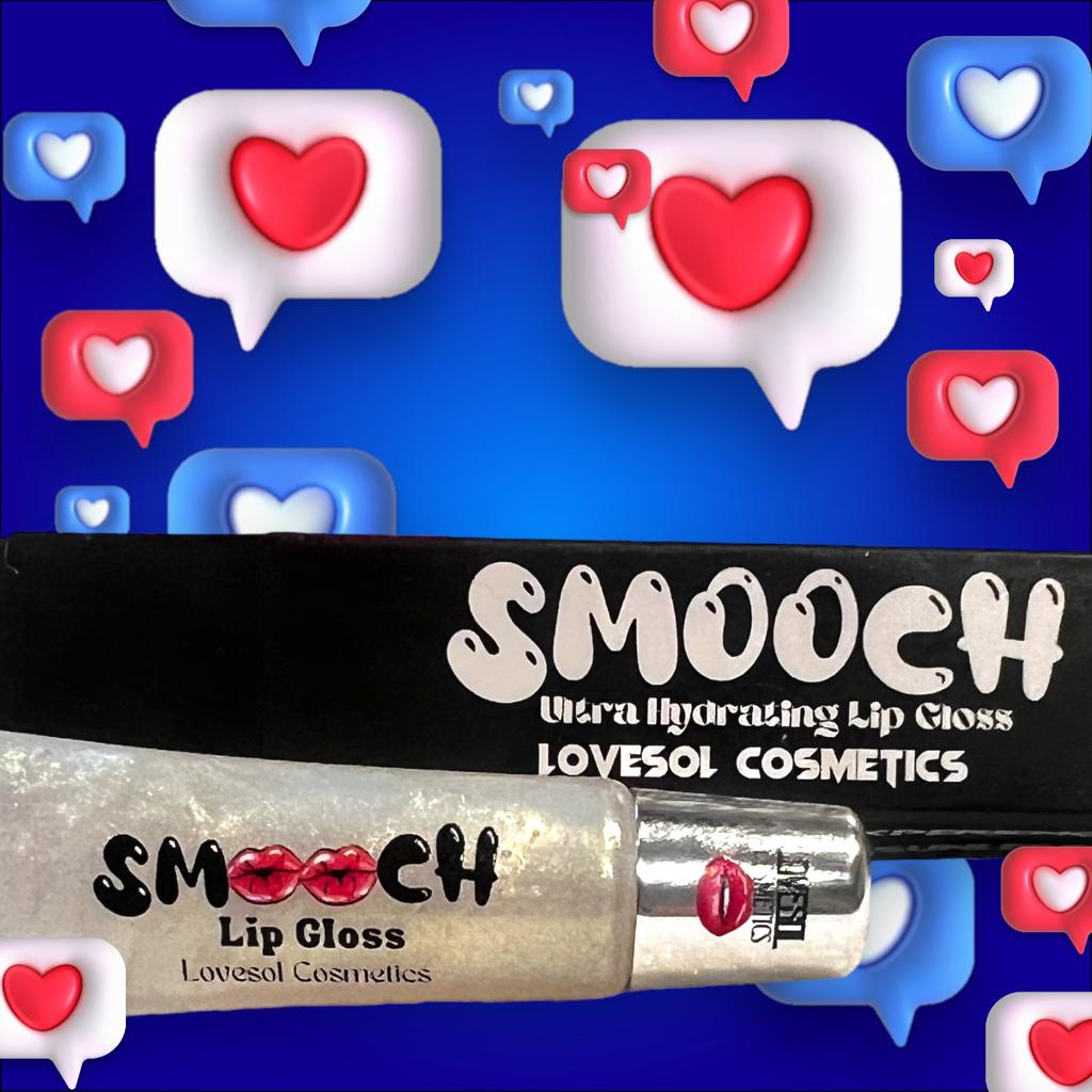 Smooch ultra hydrating lip gloss in jelly tubes